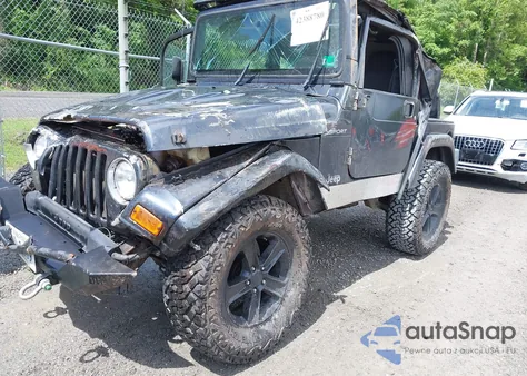 2003 Jeep Wrangler Sport from USA, damaged, VIN 1J4FA49S53P317779